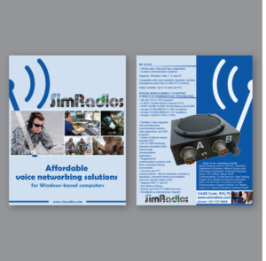 Flyer Design by Antun Kaic for Simradios, Inc | Design: #16564749