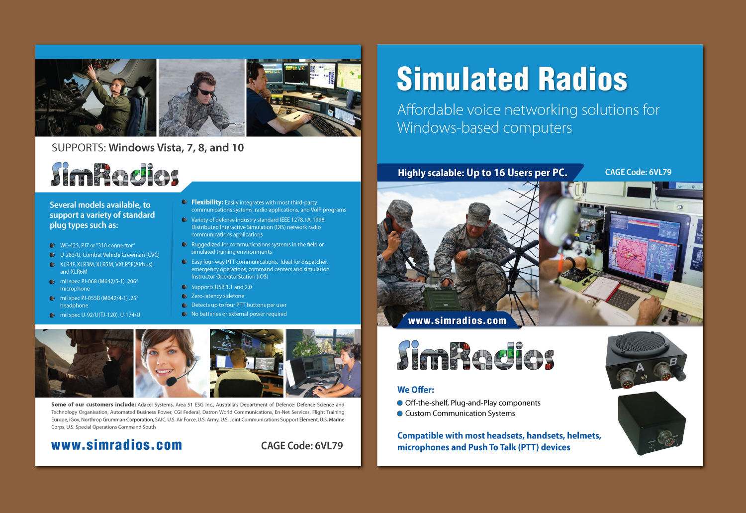 Flyer Design by meet007 for Simradios, Inc | Design #16554364