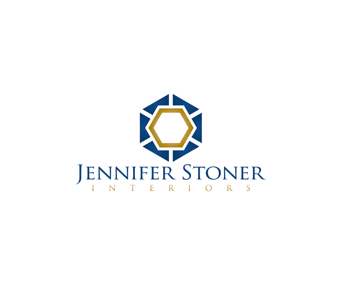 Logo Design by meygekon for Jennifer Stoner Interiors  | Design #16601352