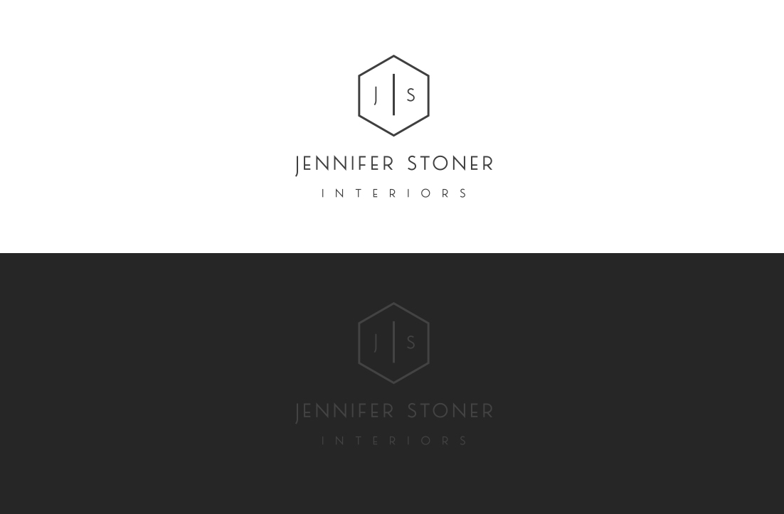 Logo Design by GLDesigns for Jennifer Stoner Interiors  | Design #16551250