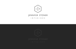 Logo Design by GLDesigns for Jennifer Stoner Interiors  | Design: #16565200