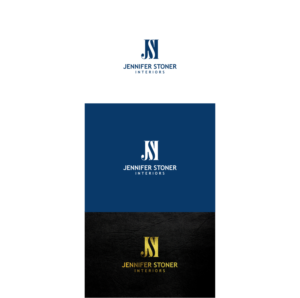 Logo Design by eudo for Jennifer Stoner Interiors  | Design: #16579740