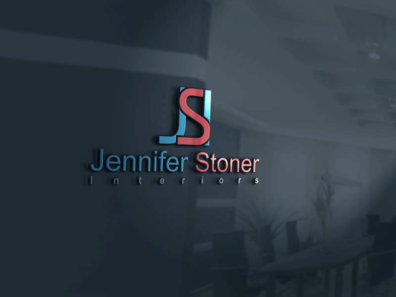 Logo Design by RANARANA for Jennifer Stoner Interiors  | Design #16587902