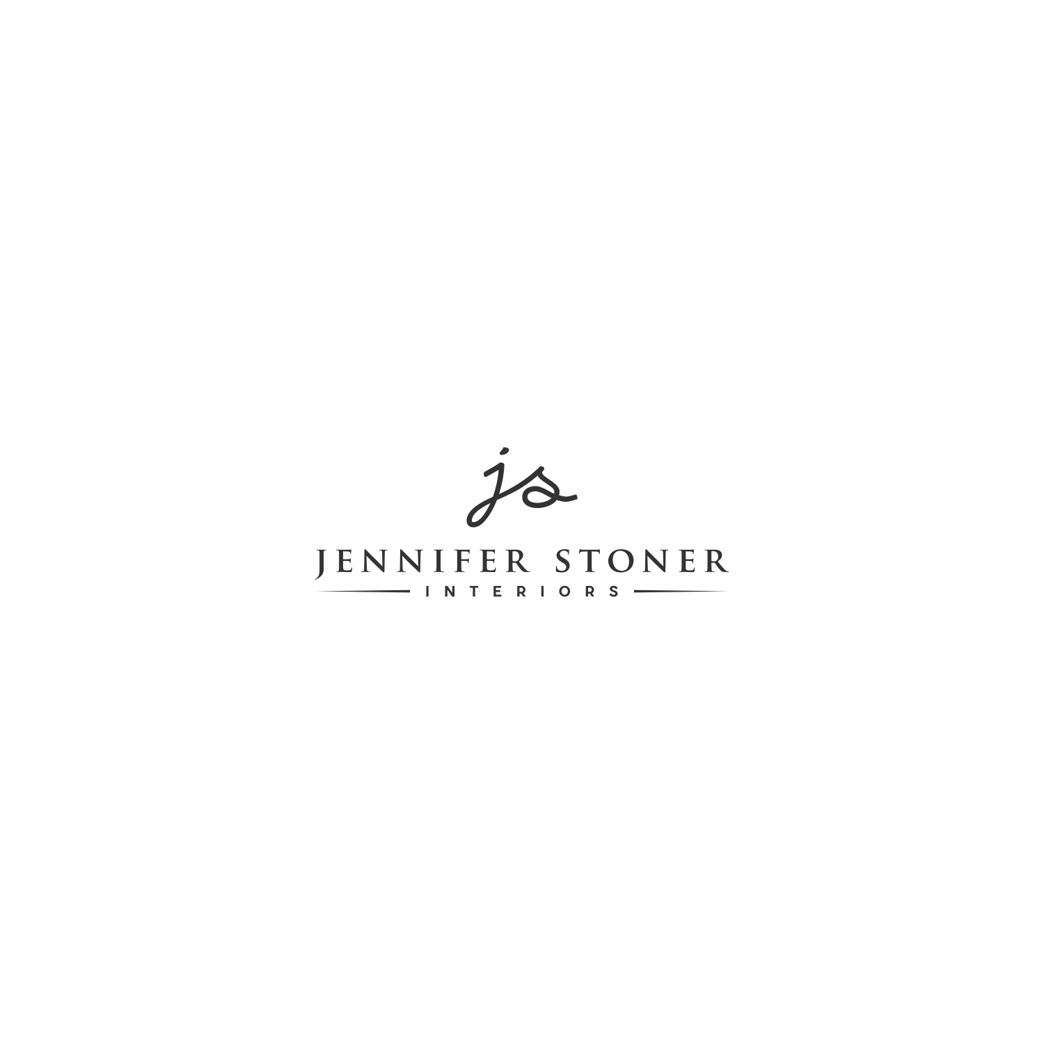 Logo Design by ynita.co for Jennifer Stoner Interiors  | Design #16557214