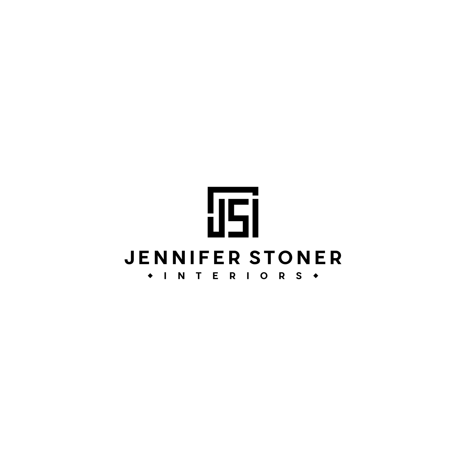 Logo Design by ynita.co for Jennifer Stoner Interiors  | Design #16573202