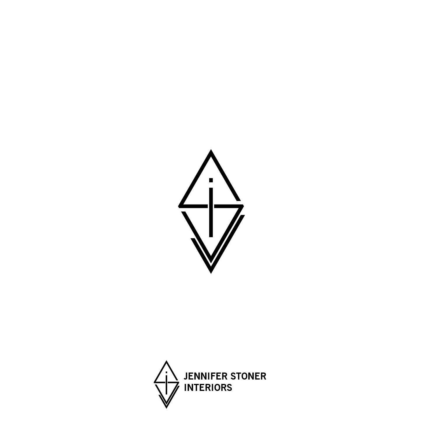 Design de Logo par jos22 2 pour Jennifer Stoner Interiors  | Design #16567304