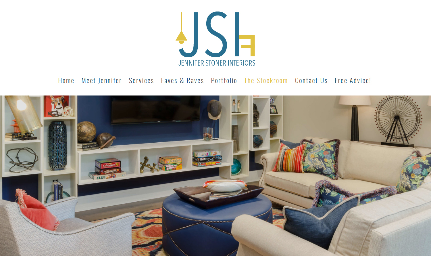 Elegant Playful Business Logo Design For Jennifer Stoner Interiors Elegant Playful Business Logo Design For Jennifer Stoner Interiors In United States 16609093