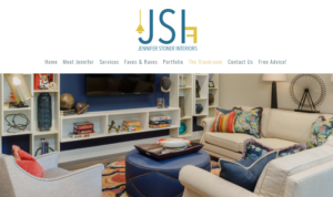 Logo Design by Yariv 1 for Jennifer Stoner Interiors  | Design: #16609093