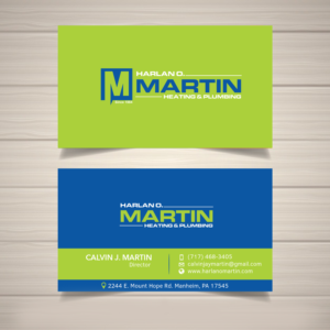 Business Card Design by HR KHAN