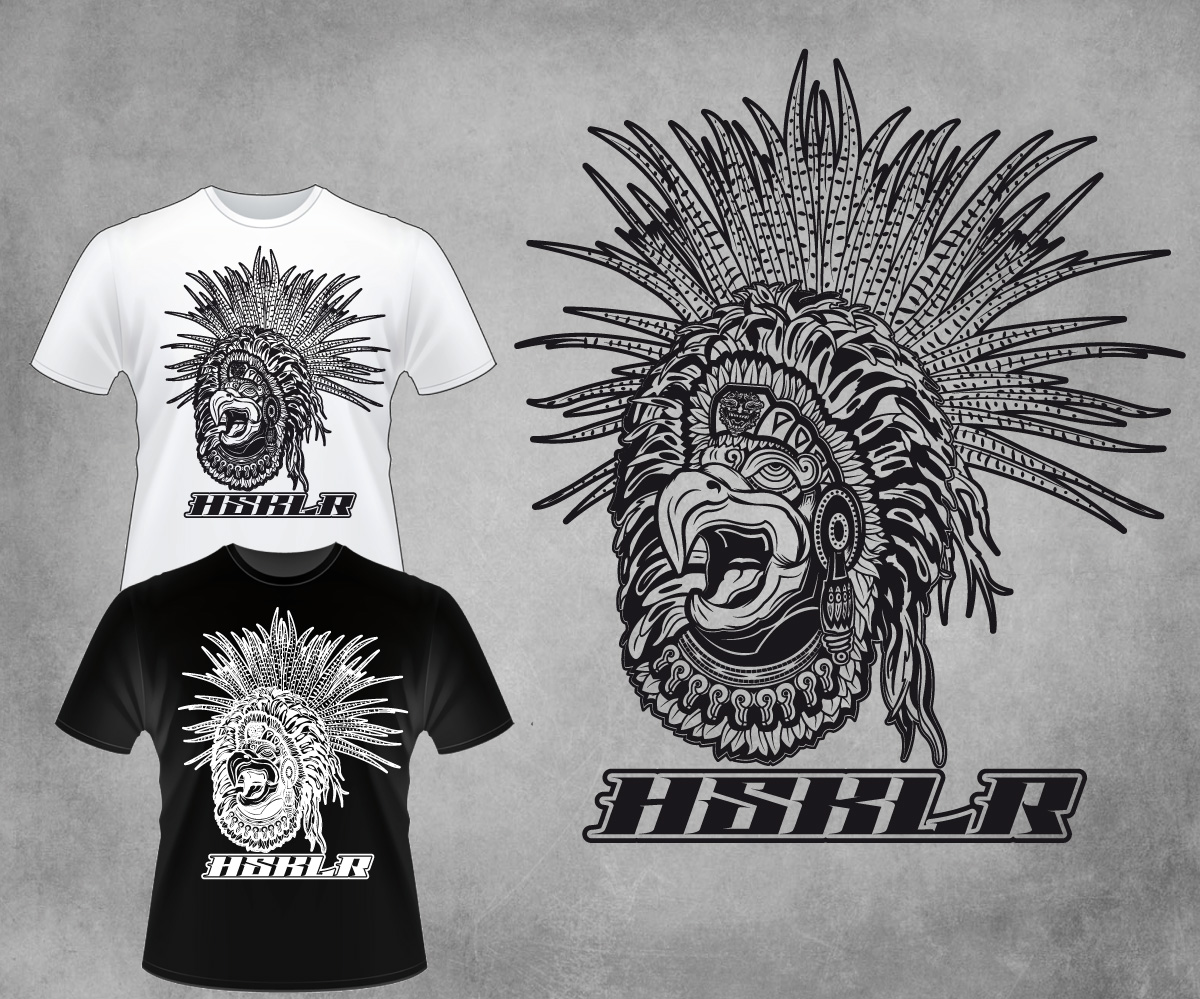 T-shirt Design by SpaGGy for Huskular | Design #16585024