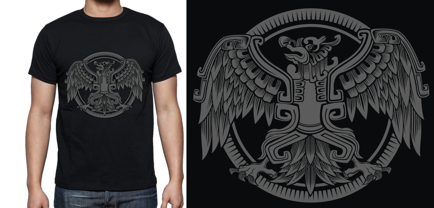 T-shirt Design by Den Bagus for Huskular | Design #16615580