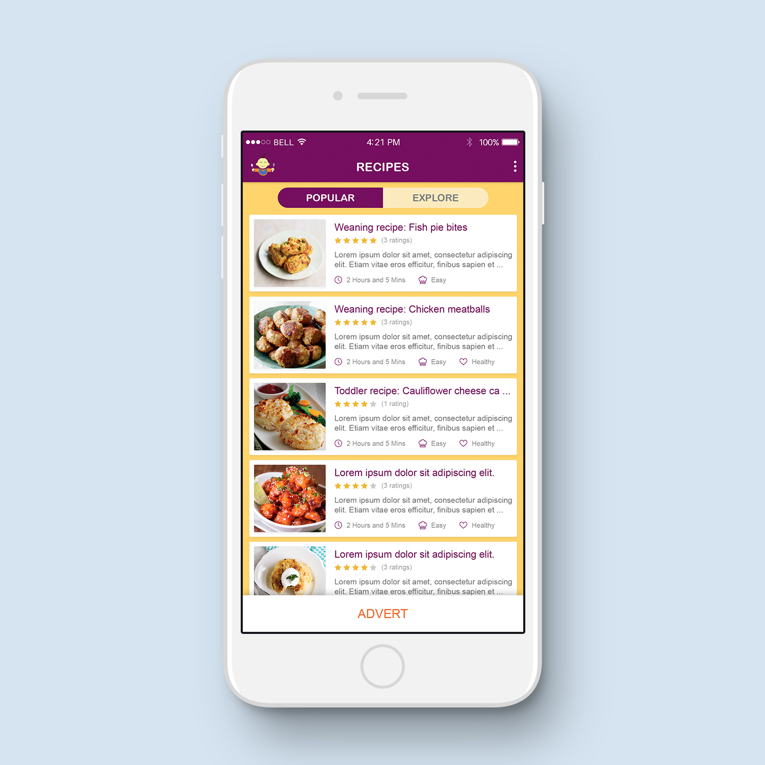 Design Application par manarpan189 pour ce projet | Design #16628126