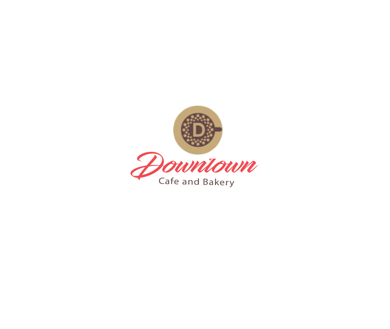 Diseño de Logo por instudio para Downtown cafe and bakery | Diseño #16562735
