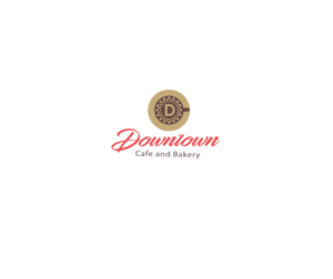 Diseño de Logo por instudio para Downtown cafe and bakery | Diseño: #16562735