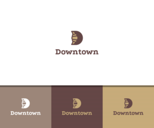 Diseño de Logo por Greedin para Downtown cafe and bakery | Diseño: #16591549