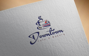Diseño de Logo por johnnyblackman para Downtown cafe and bakery | Diseño: #16569190