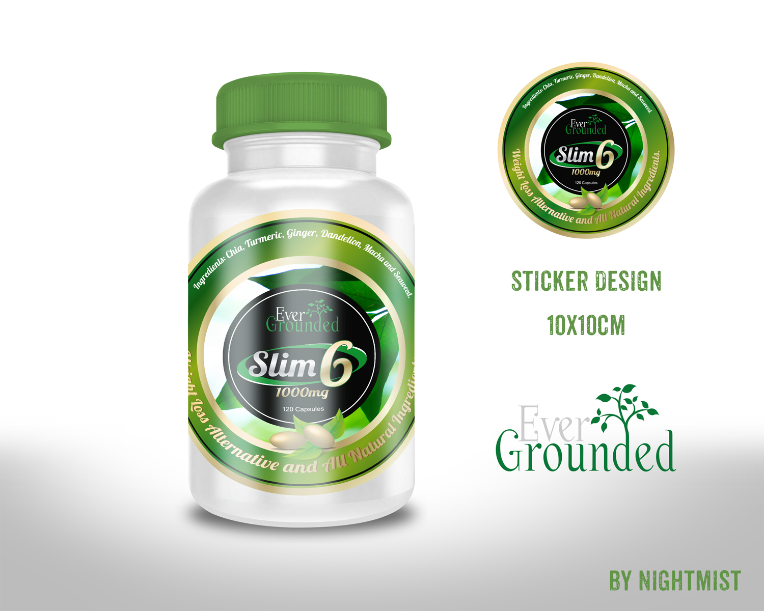 Sticker Design by Nightmist for Ever grounded  | Design #16564302