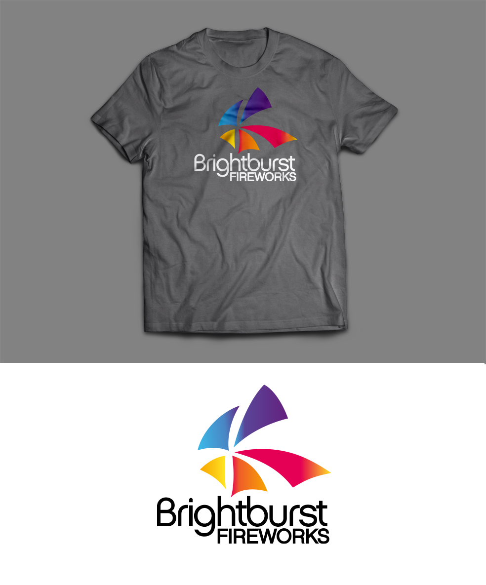 Logo-Design von trufya für Brightburst Fireworks | Design #16731629