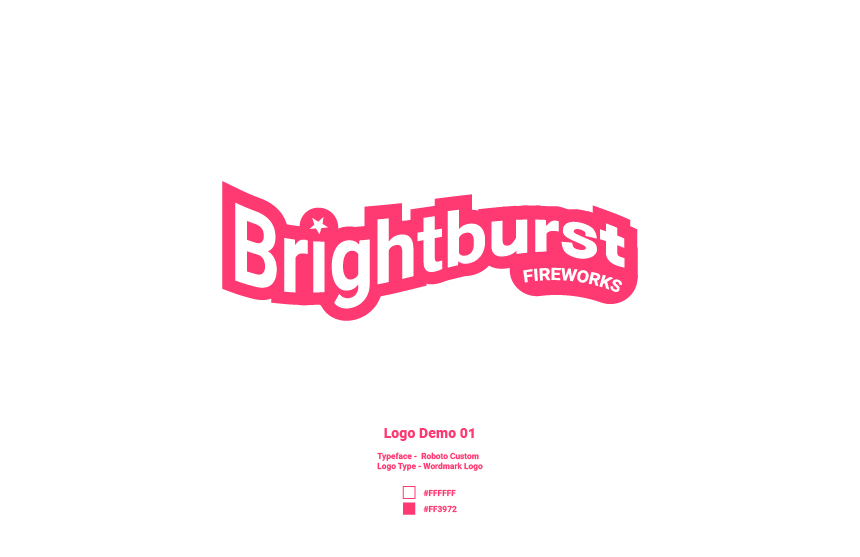 Logo Design by pasindudesilva1 for Brightburst Fireworks | Design #16689576