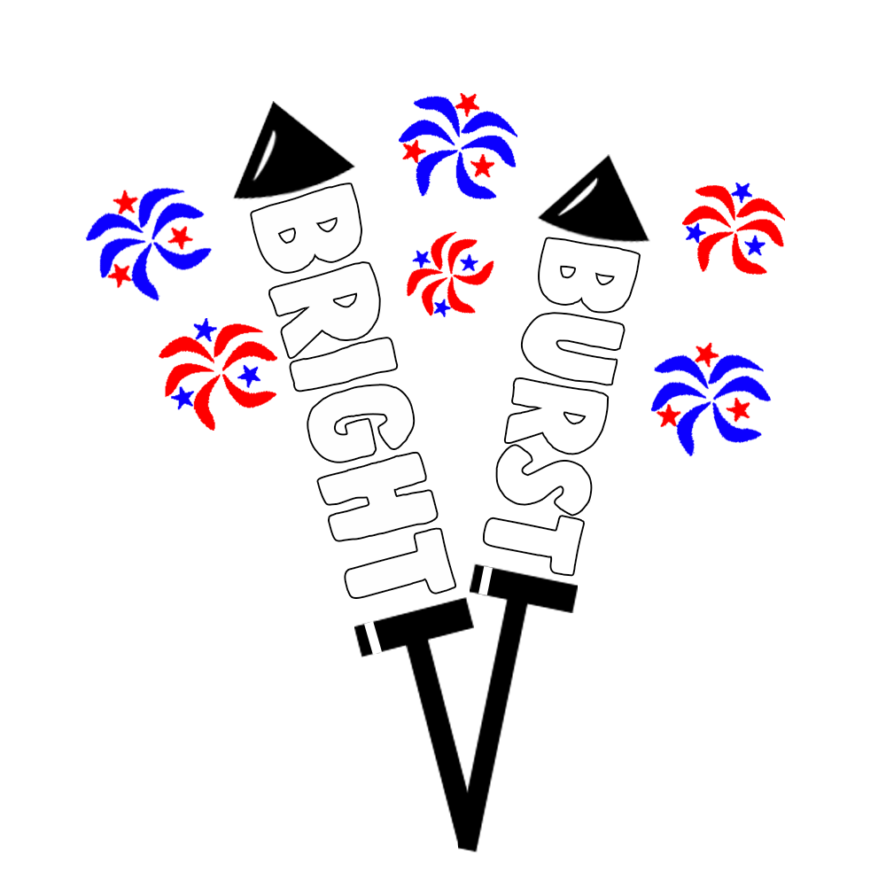 Logo Design by Swegallo for Brightburst Fireworks | Design #16596935