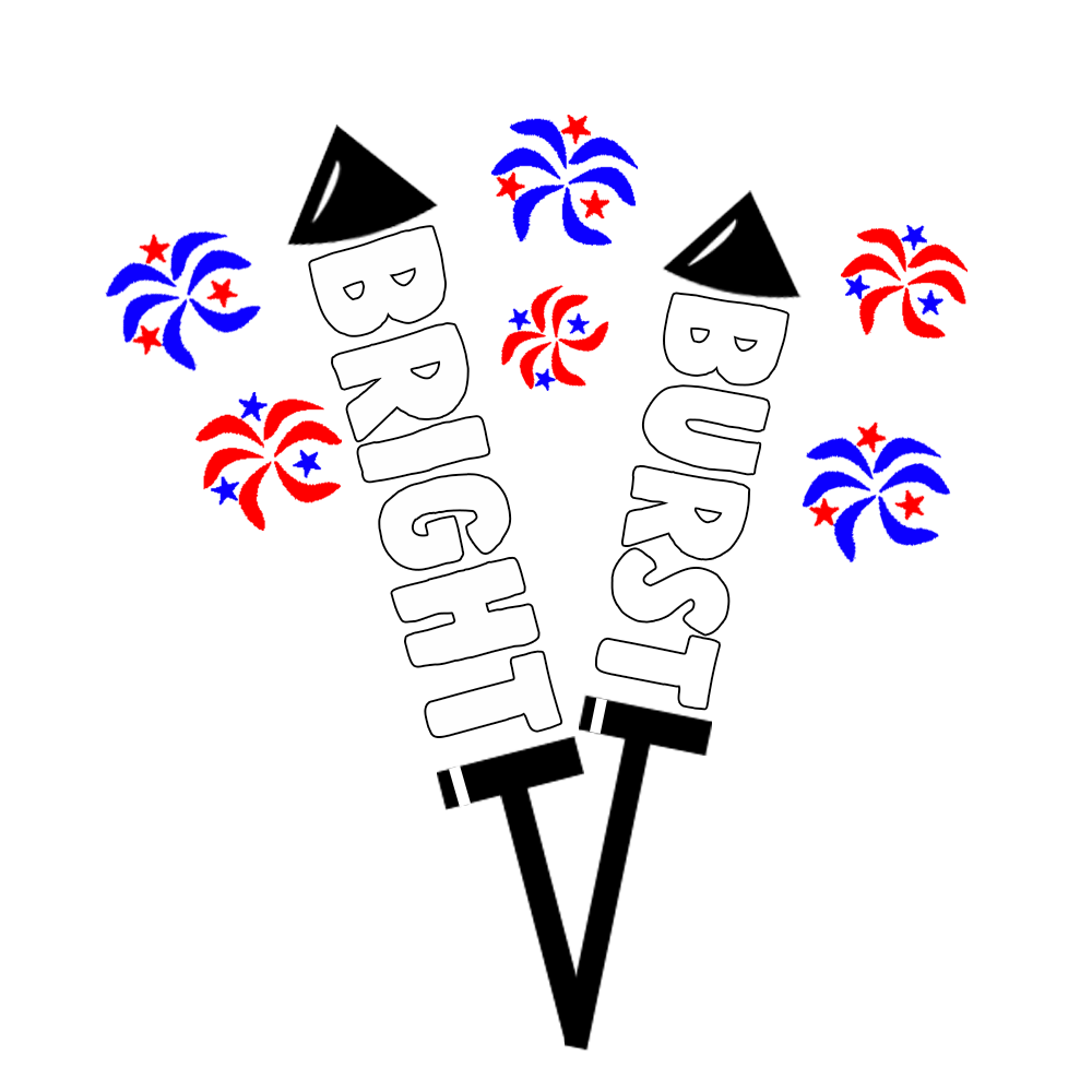 Logo Design by Swegallo for Brightburst Fireworks | Design #16596937