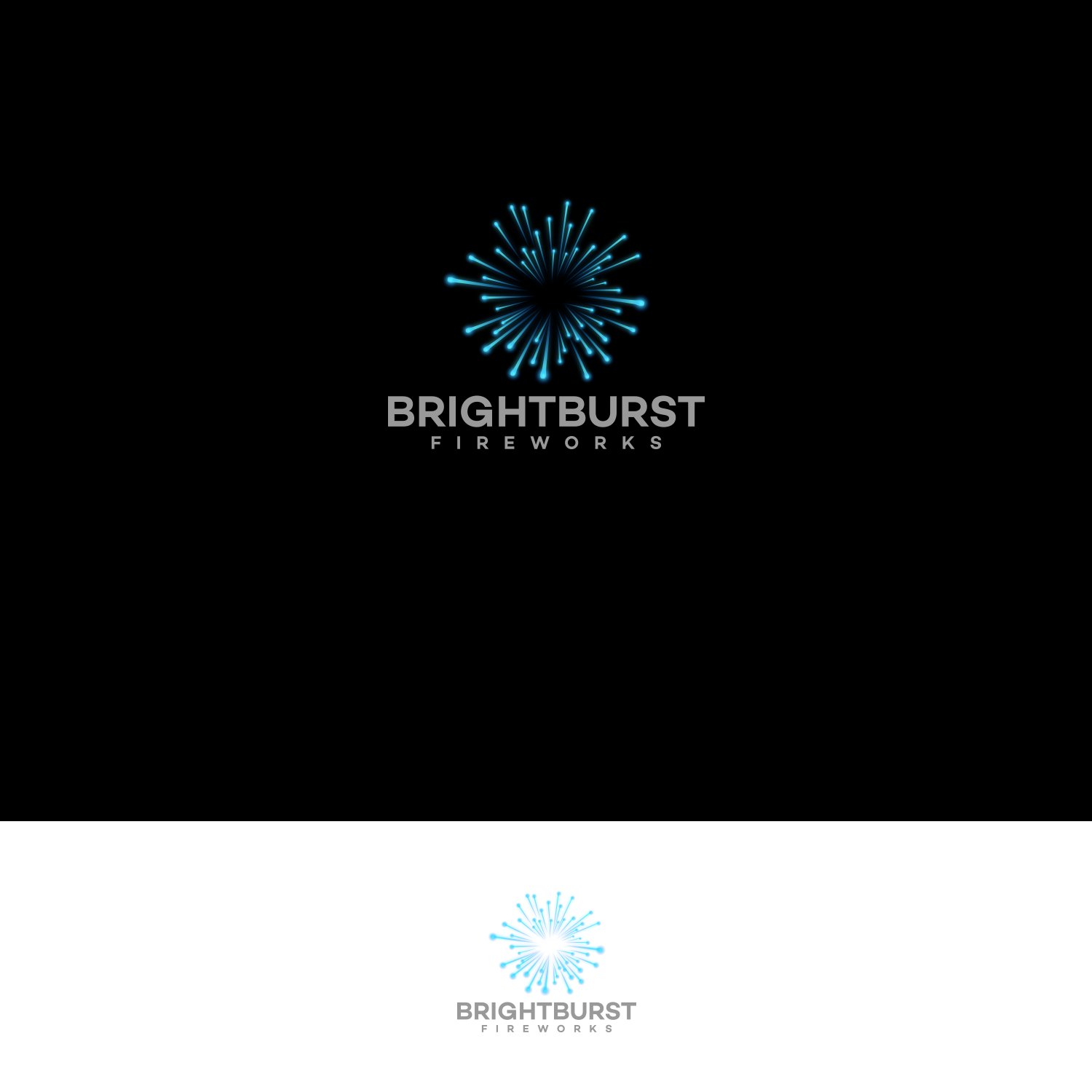 Logo-Design von DesignDUO für Brightburst Fireworks | Design #16684062