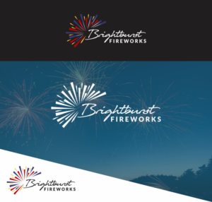 Logo Design by Mariono Fx for Brightburst Fireworks | Design: #16559119