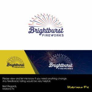 Design de Logo par Mariono Fx pour Brightburst Fireworks | Design : #16596435