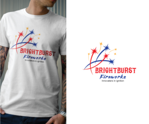 Logo Design by Pushkar Napit for Brightburst Fireworks | Design: #16670169