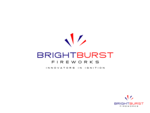 Logo Design by nzvm for Brightburst Fireworks | Design: #16698822