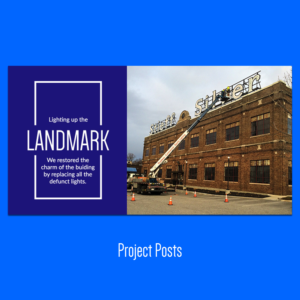 Facebook Design by workshekhar755 for Lighting Maintenance Inc | Design: #16578679