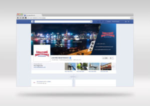 Facebook Design by Mime Artworks for Lighting Maintenance Inc | Design: #16680201