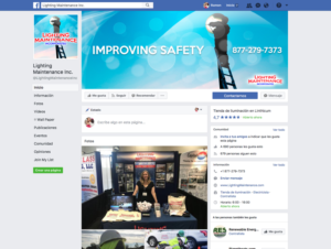 Facebook Design by rubio0383 for Lighting Maintenance Inc | Design #16572767