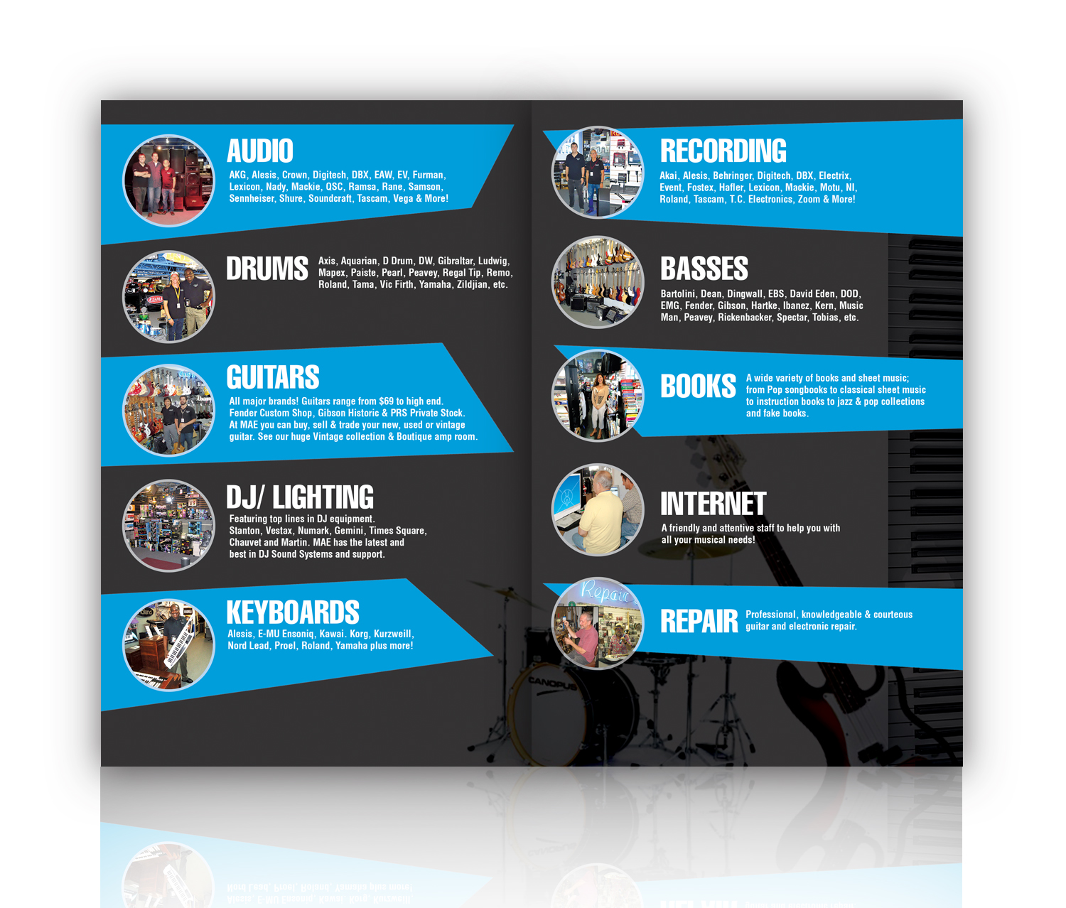 Flyer Design by - SWING - for MAE MUSIC | Design #16714974