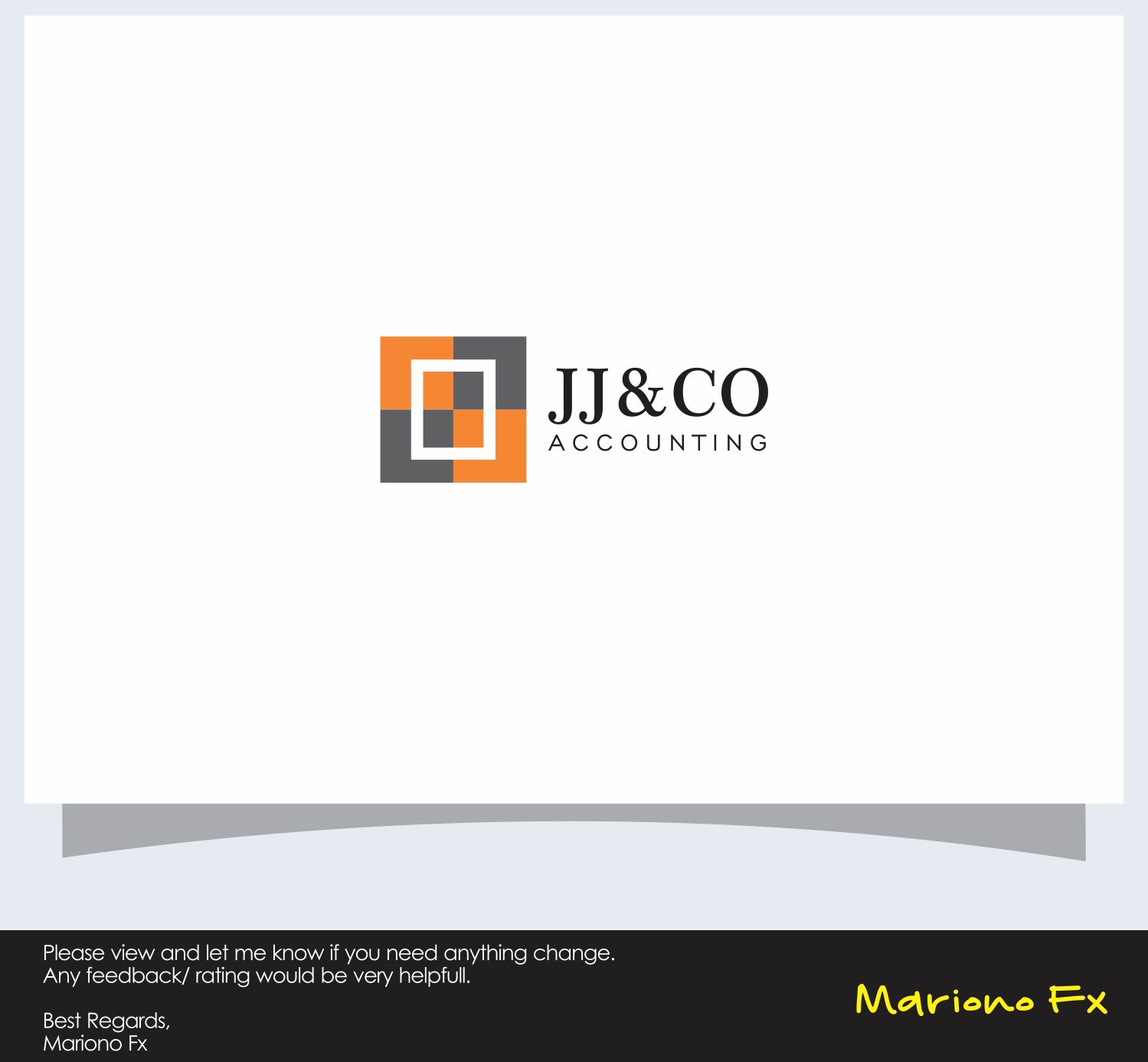 Logo Design by Mariono Fx for JJ & Co Accounting Pty Ltd | Design #16594616