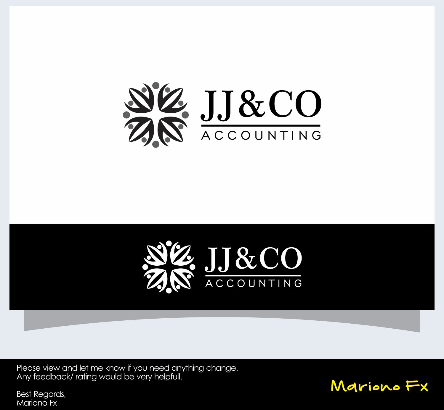 Logo Design by Mariono Fx for JJ & Co Accounting Pty Ltd | Design #16683911