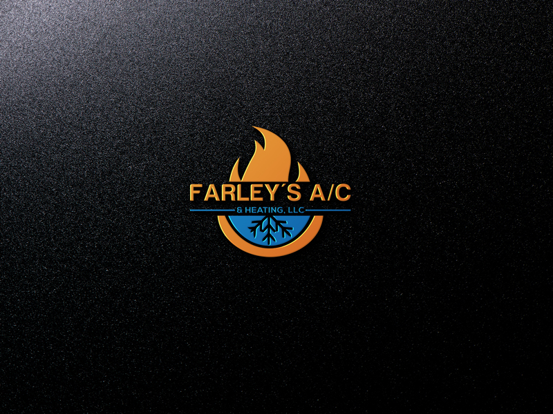 Logo-Design von rocklee für Farley's A/C & Heating, LLC | Design #16574225