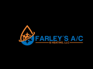 Logo Design by rocklee for Farley's A/C & Heating, LLC | Design: #16767246