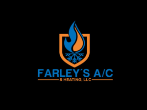 Logo Design by rocklee for Farley's A/C & Heating, LLC | Design: #16788884