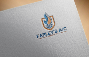 Logo-Design von rocklee für Farley's A/C & Heating, LLC | Design: #16788886