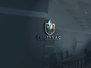 Logo-Design von rocklee für Farley's A/C & Heating, LLC | Design: #16788910