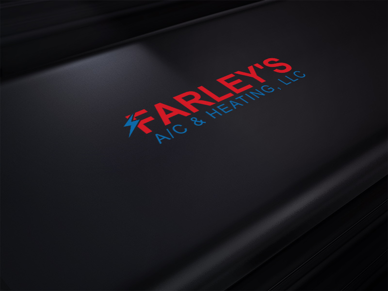 Logo Design by Sherpa design for Farley's A/C & Heating, LLC | Design #16562895
