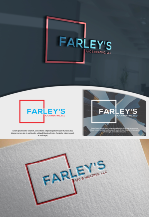Logo Design by Renewable for Farley's A/C & Heating, LLC | Design: #16549930