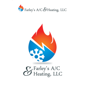 Logo-Design von Natasa m. für Farley's A/C & Heating, LLC | Design: #16596888