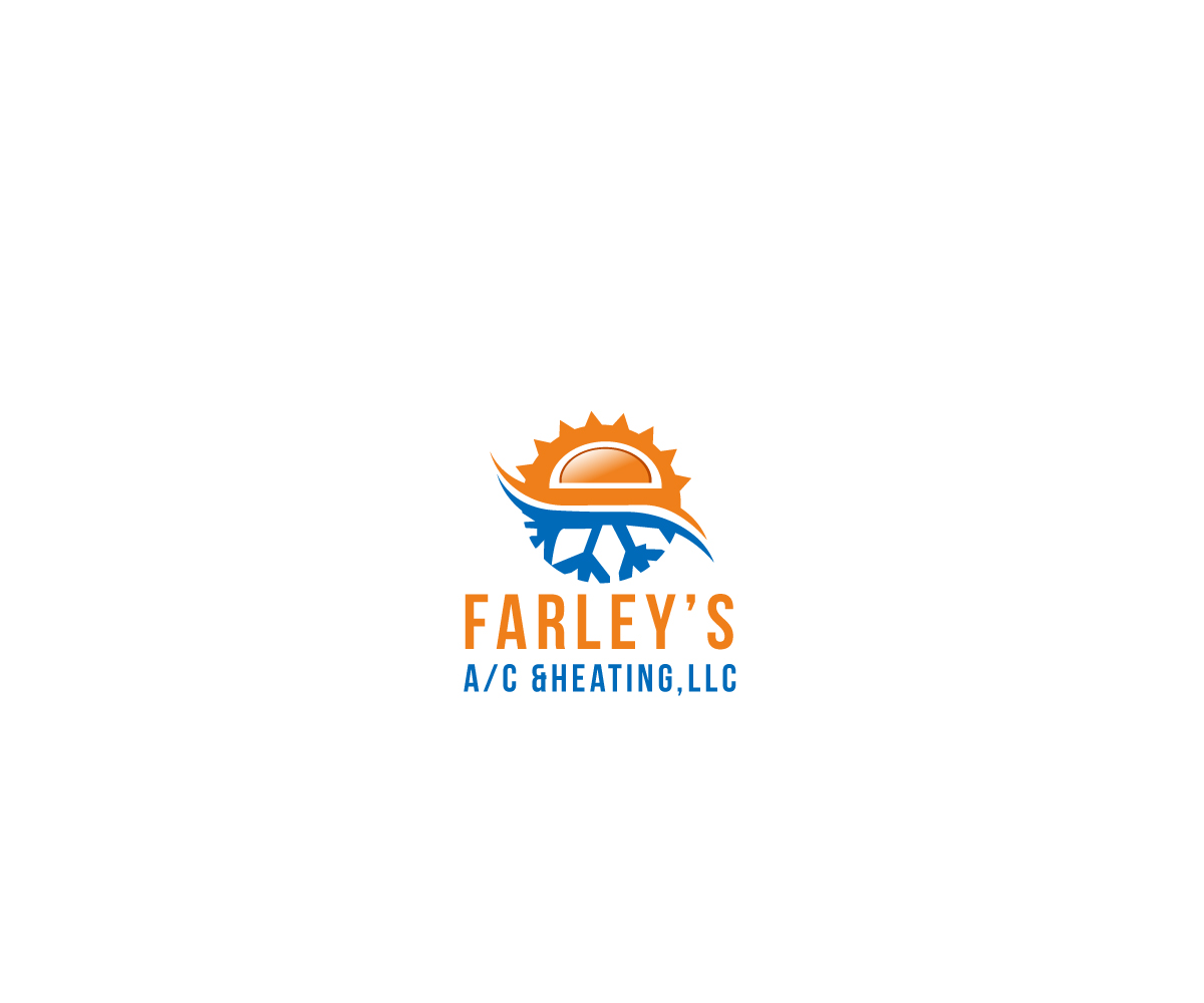Logo-Design von habib 3 für Farley's A/C & Heating, LLC | Design #16655780