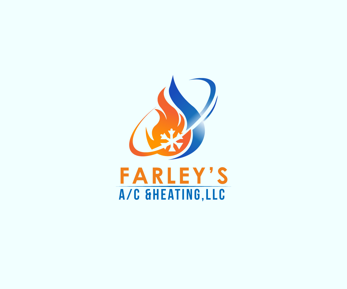 Logo Design by habib 3 for Farley's A/C & Heating, LLC | Design #16656062