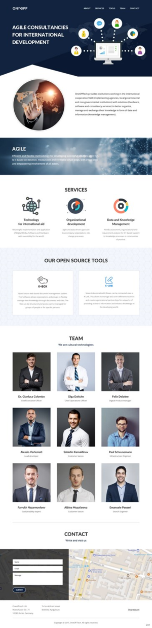 Web Design by pb for OneOffTech | Design: #16573098