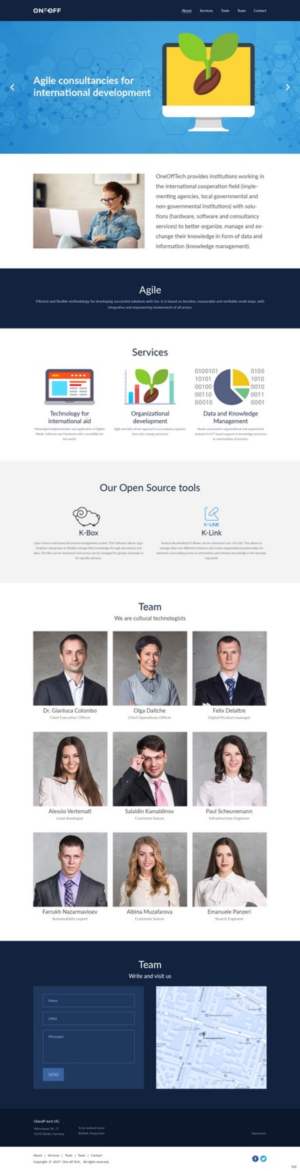 Web Design by pb for OneOffTech | Design: #16573101