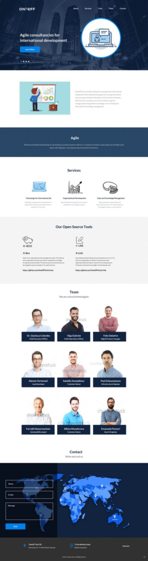 Web-Design von pb für OneOffTech | Design: #16584595