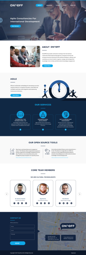 Web Design by Sbss for OneOffTech | Design: #16613732